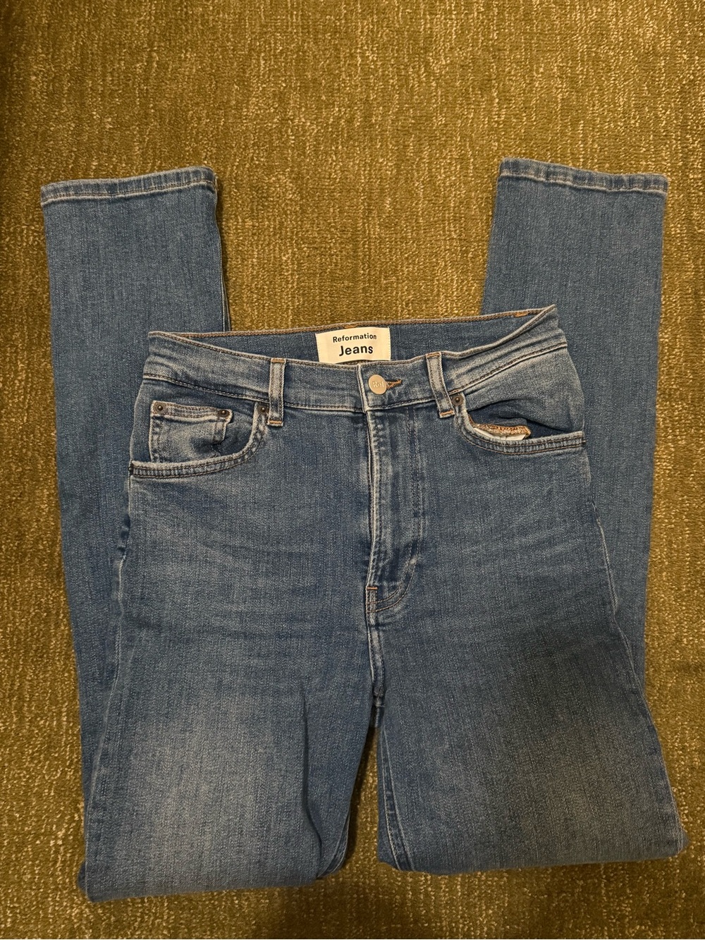 Reformation skinny jeans